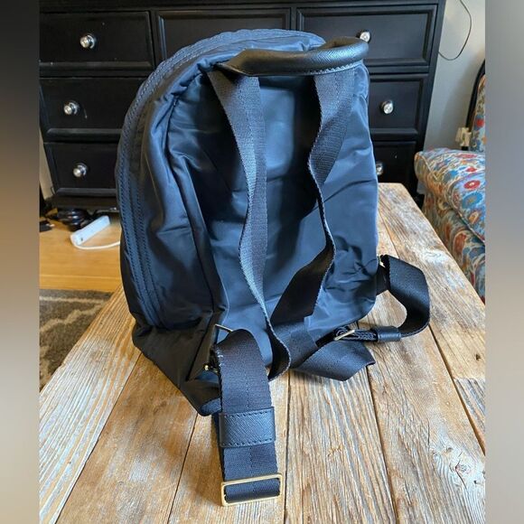 TORY BURCH Ella BLACK Nylon Backpack - Picture 5 of 8